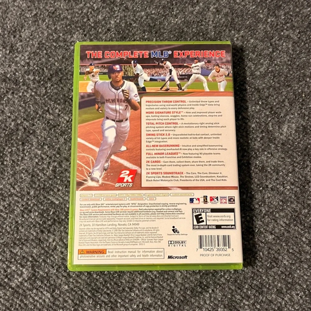 Major League Baseball 2K8 Xbox 360 MLB 2K8 Sports Game CIB Jose Reyes